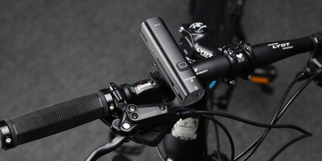 Mocna Lampka ROWEROWA Światło LED przód + tył 1000lm latarka 4800mAh ROWER