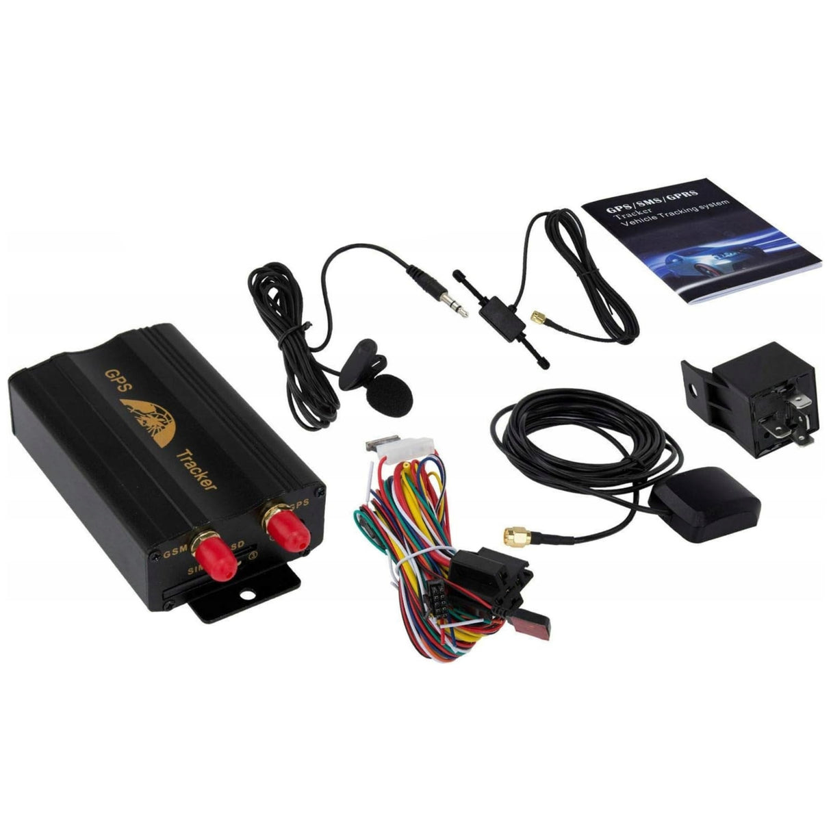 Lokalizator Tracker GPS/GPRS/GSM Pojazdów Antykradzieżowy System Śledzenia