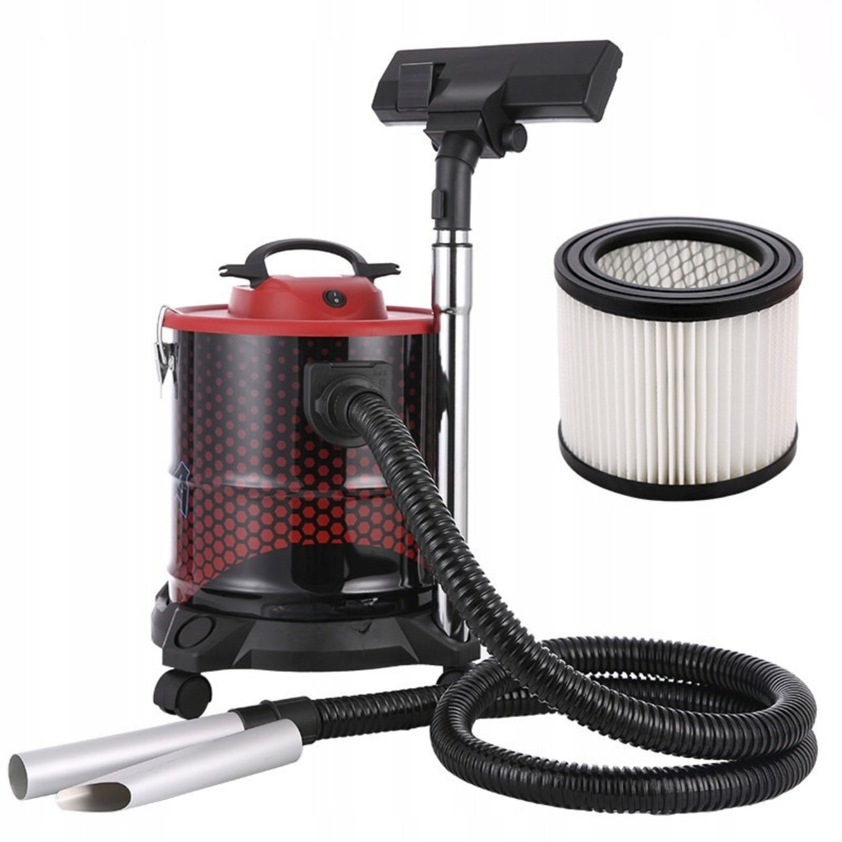 Odkurzacz Do Popiołu 1650W z Dmuchawą + Filtry + Teleskopowa Rura