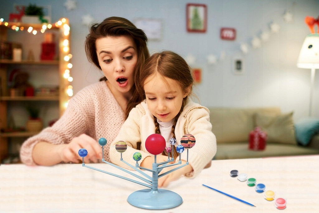 Zestaw Kreatywny do Malowania Model Edukacyjny Planety 3D Układ Słoneczny