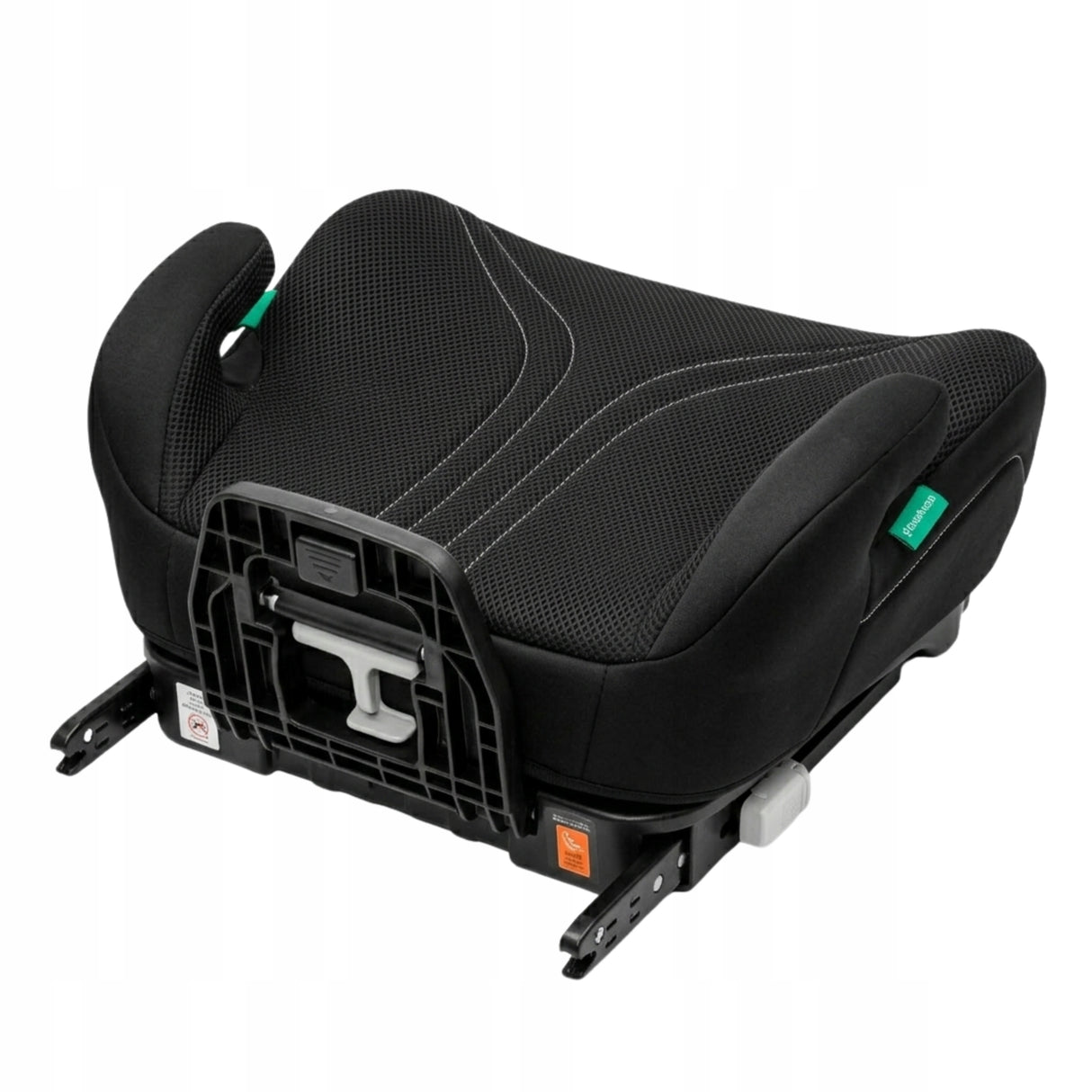 Fotelik Samochodowy Podstawka ISOFIX i-Size 125-150 cm Czarny Dla Dziecka