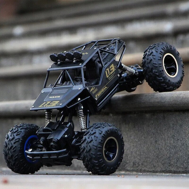 Samochód Zdalnie Sterowany Auto RC Terenowy Metal + 2 Akumulatory 4x4