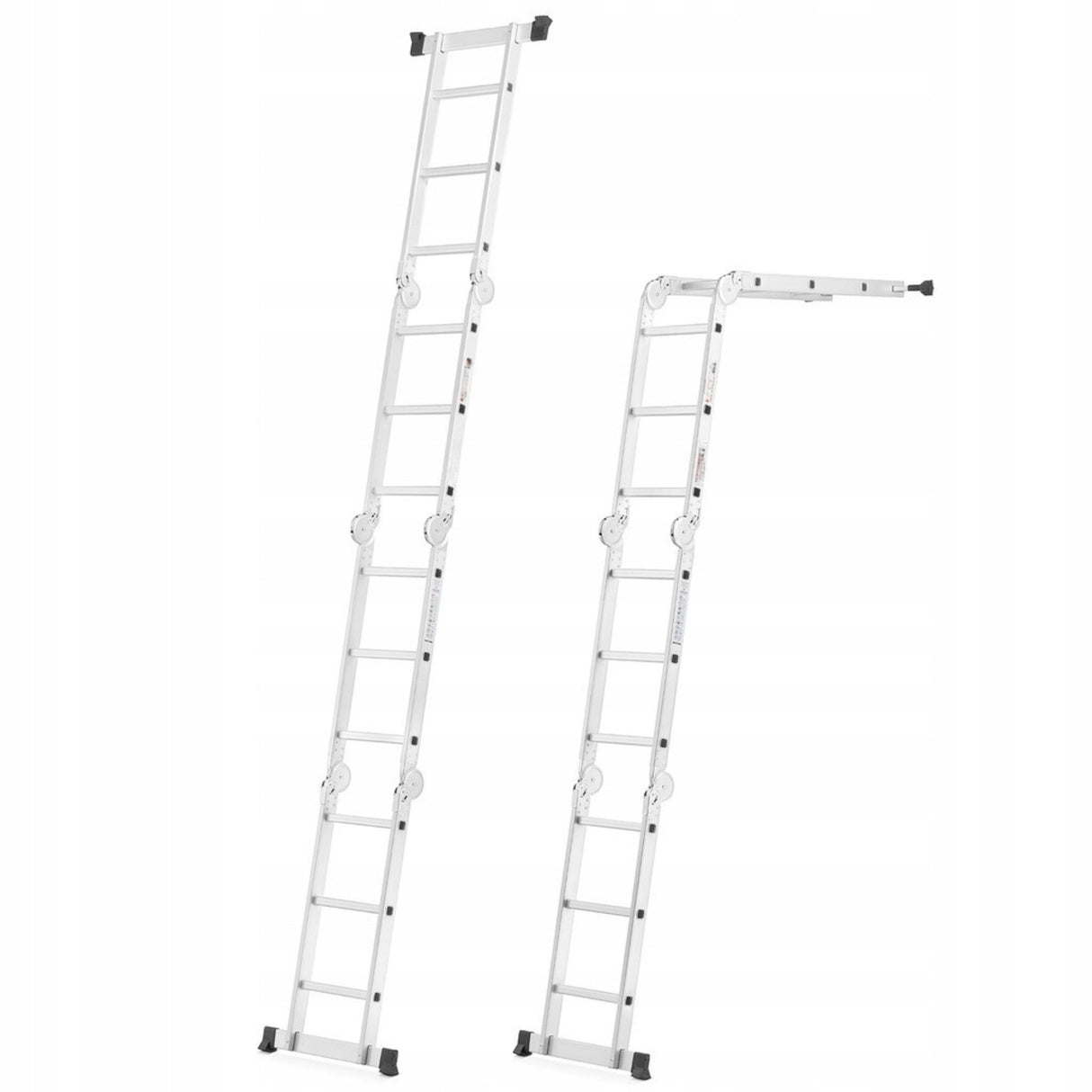 Drabina Aluminiowa Przegubowa Składana Wielofunkcyjna 4x3 + Podest