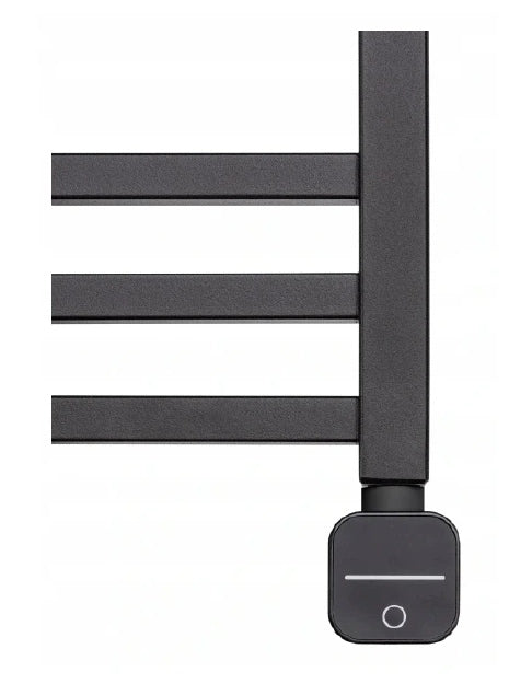 Grzejnik Elektryczny Łazienkowy Drabinka Wodny 55x150cm 800W Czarny Mat