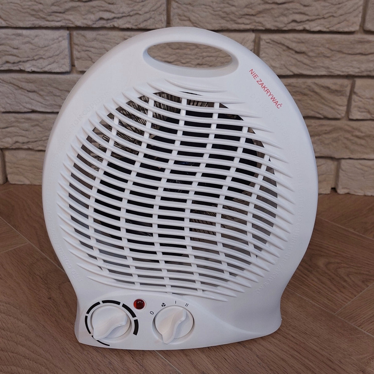 Grzejnik Elektryczny Farelka Termowentylator z Termostatem 2000 W 3 Poziomy