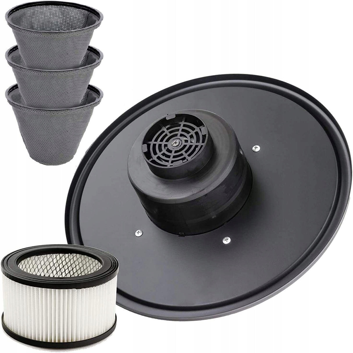 Odkurzacz Kominkowy Do Popiołu Pieca 1650W z HEPA + Dmuchawa + Zbiornik 20L