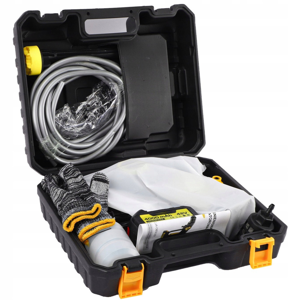 Myjka Akumulatorowa Bezprzewodowa Mocna 4000mAh 80 Bar 450W Ciśnieniowa