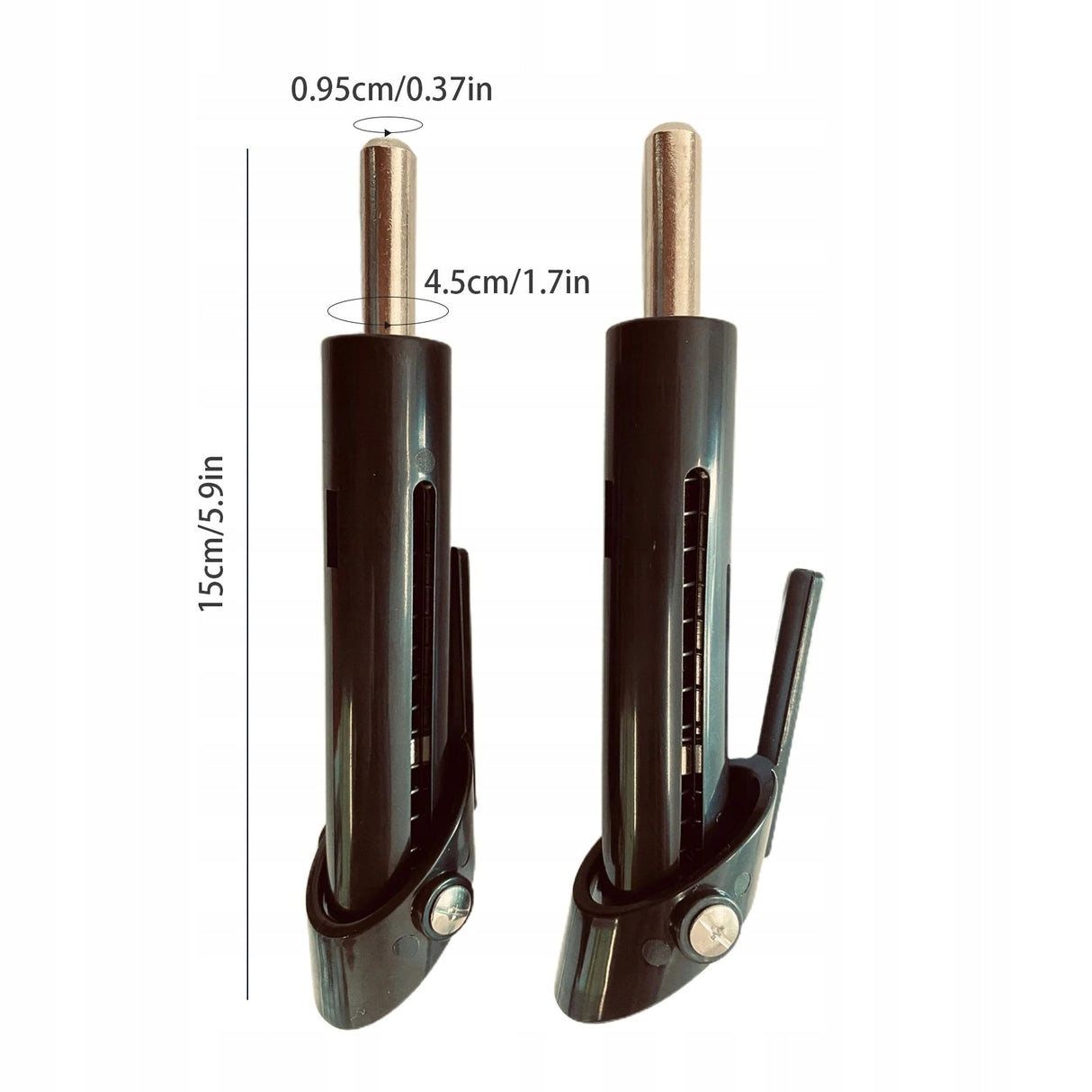 Szpilka do Układu Ciężarowego do Treningu Siłowego Zestaw 2 Sztuk 9.5mm