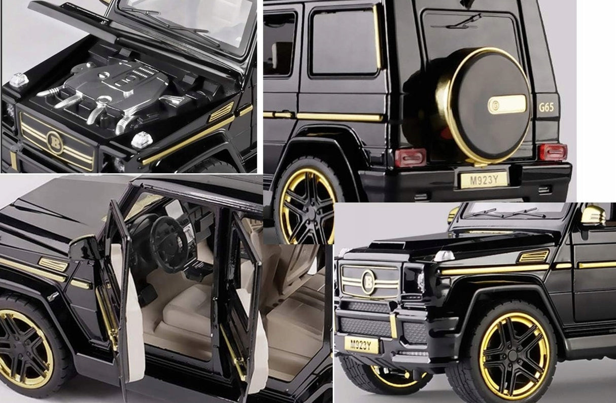 Mercedes G Klasa G651 BRABUS Metalowy Motel Samochód Autko 1:24 dla Dzieci