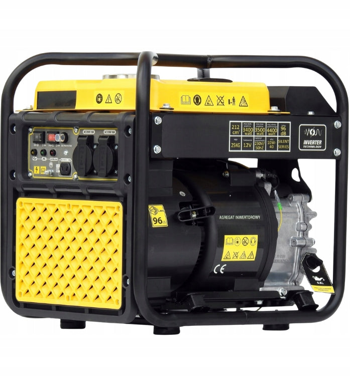 Agregat 4400W Inwerterowy Generator Prądu Benzynowy AVR 230V
