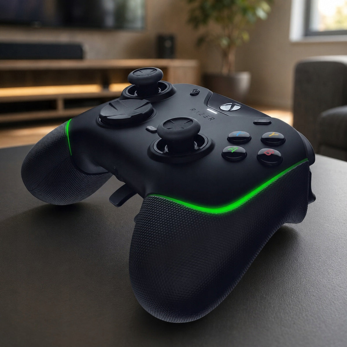 Pad Przewodowy Gamingowy Razer Wolverine V2 Chroma Black Czarny Wygodny