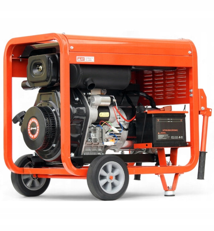 Agregat Generator Prądu Diesel Dual Power Trójfazowy Prezent
