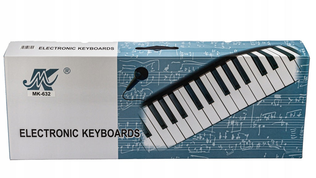 KEYBOARD Prezent Ze Statywem Dzieci Organy Pianino Klawisze Mikrofon GRATIS