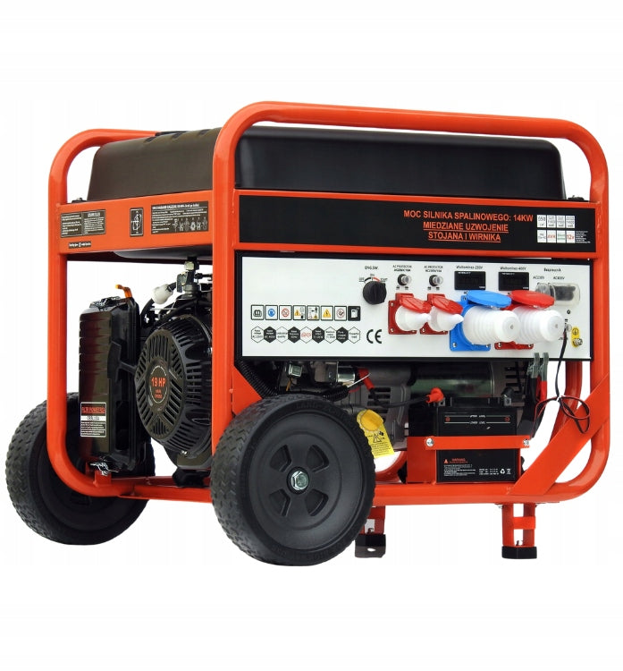 Agregat Generator Prądu Benzyna 11,5kW Elektryczny 400V Prezent