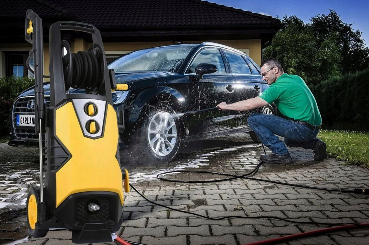 Myjka Ciśnieniowa Mosiężna Pompa Indukcyjna 350Bar 2500W Profesjonalna