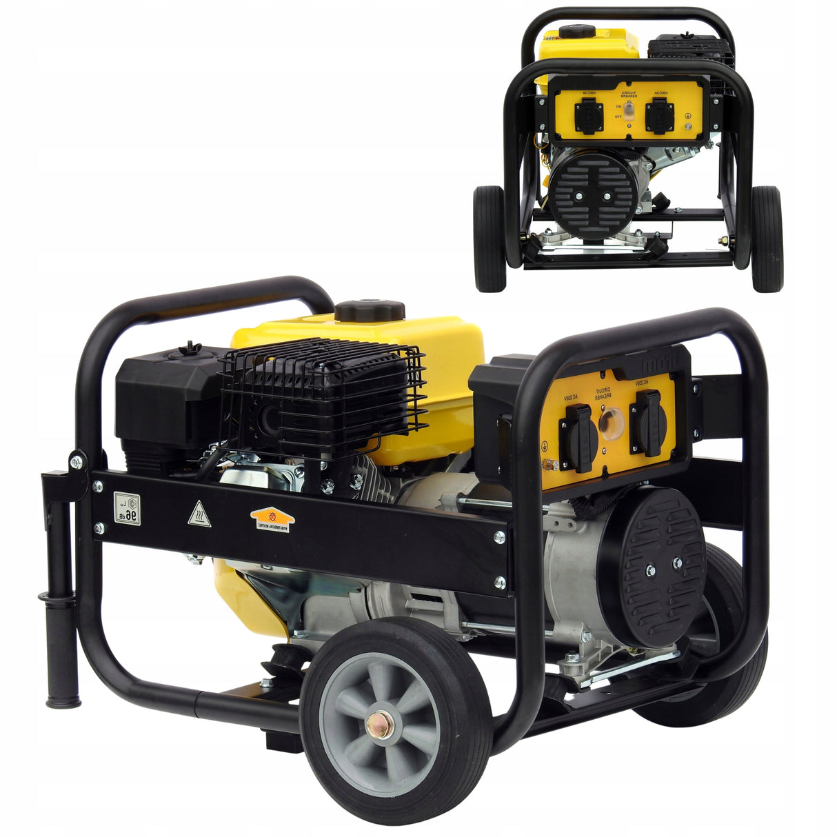 Generator Prądu Agregat Prądotwórczy 3,6W AVR Prądnica Miedziana Prezent