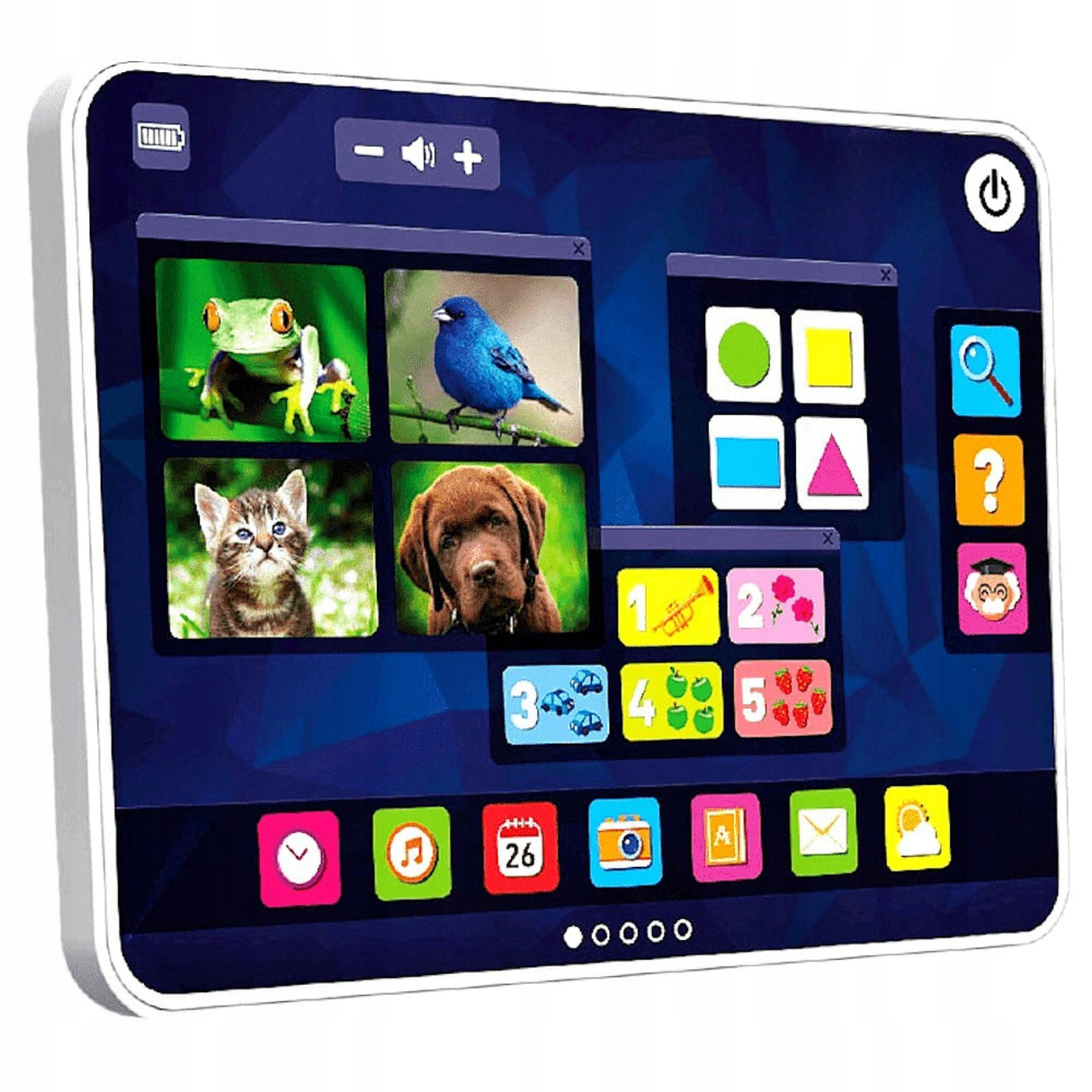 Laptop Edukacyjny dla Dzieci Tablet Komputer do Zabawy i Nauki 80 Pytań 2w1