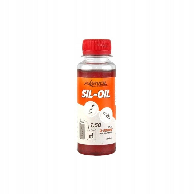Olej Czerwony do Mieszanki Paliwa Piły Podkaszarki Sil-Oil 2T 100ML