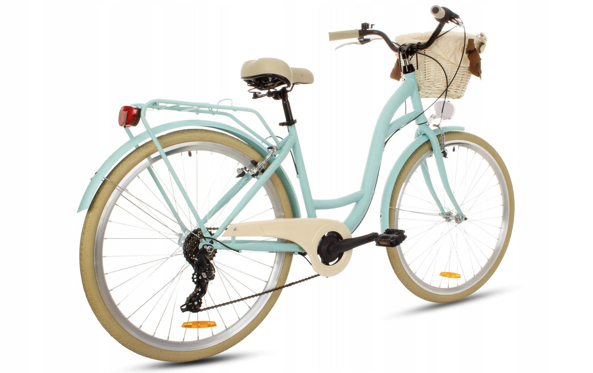 Rower Miejski Damski Lekki Damka SHIMANO 7 WARIANTY Koło 28" Cali