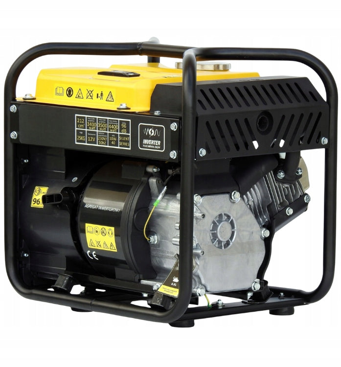 Agregat 4400W Inwerterowy Generator Prądu Benzynowy AVR 230V
