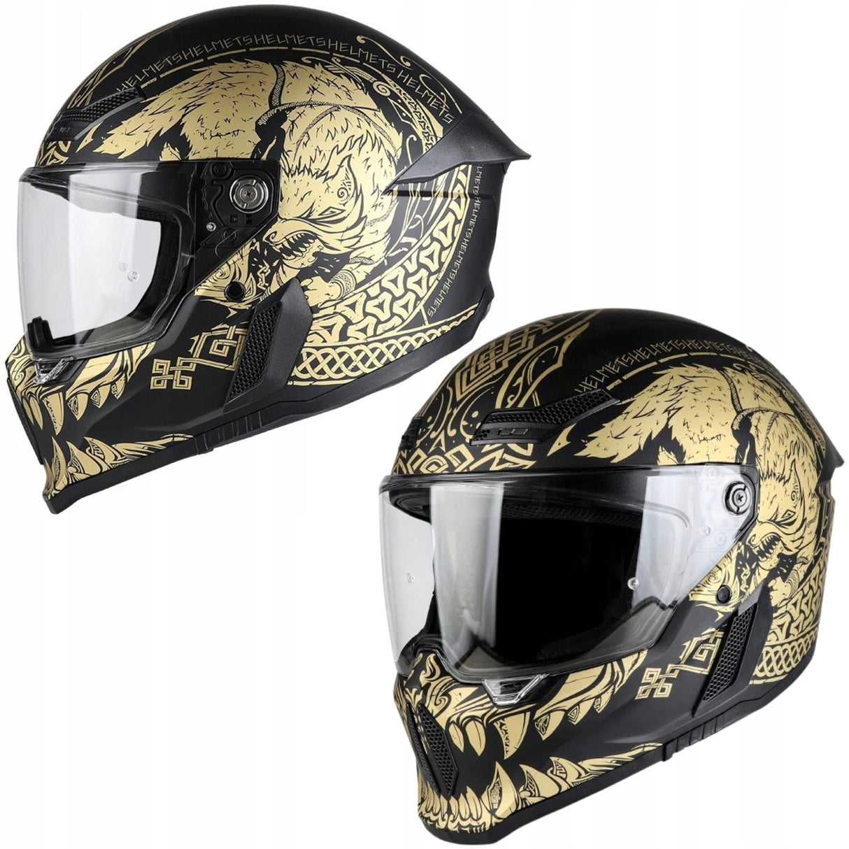 Kask Motocyklowy Integralny Homologacja Otwory Wentylacyjne Rozmiar L