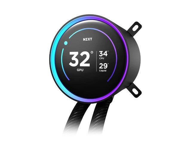 Chłodzenie Wodne 3 Wentylatory 120 mm NZXT Kraken Elite 360 V2 LCD Czarne