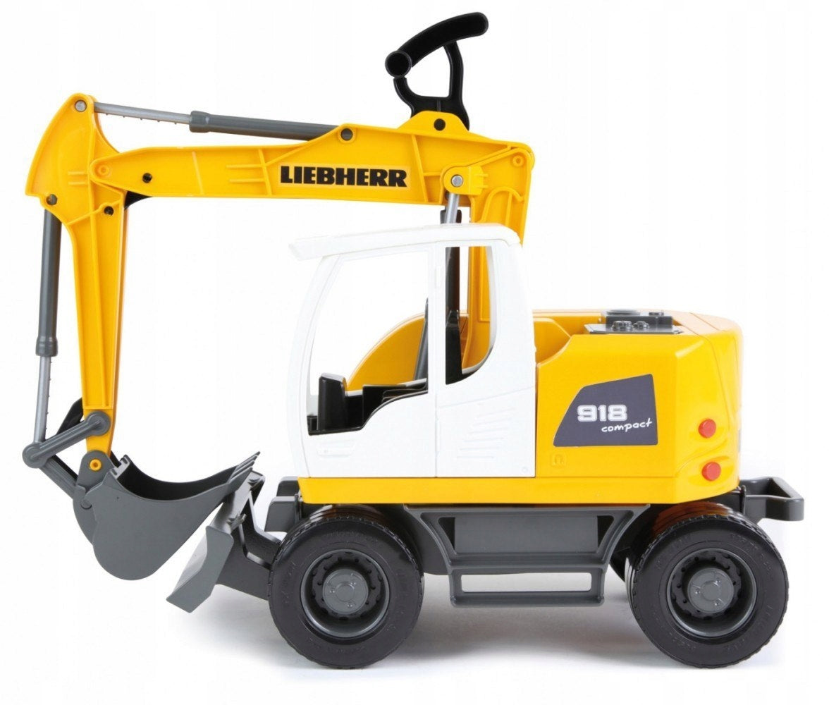 Koparka Ruchome Ramie Łyżka 360 Obrót Dziecięca Zabawka Liebherr Worx