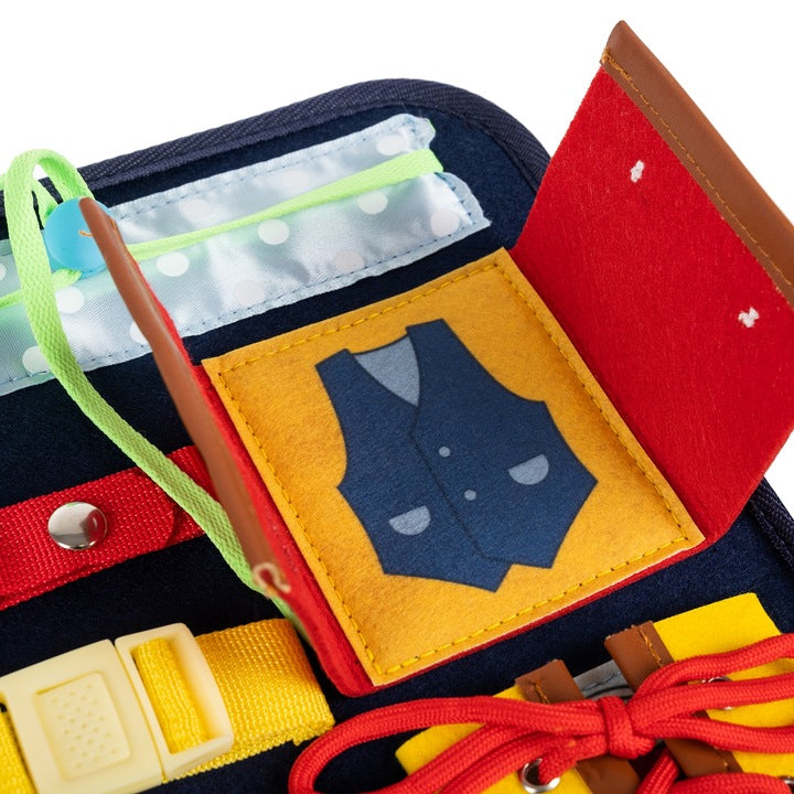 Tablica XXL Sensoryczna Manipulacyjna Montessori