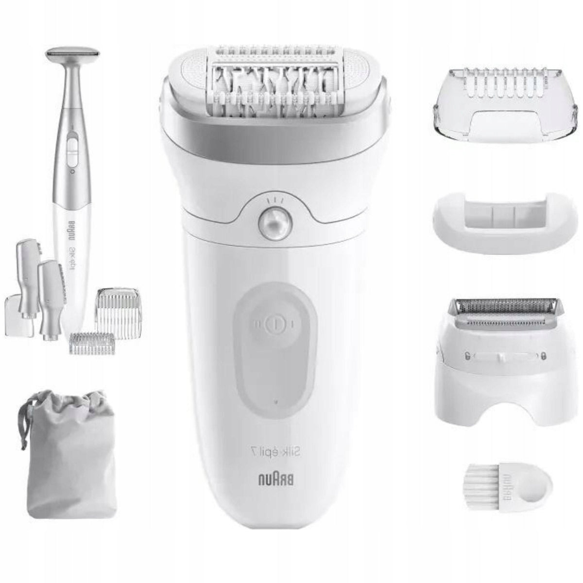 Depilator Braun SILK EPIL 7 Bezprzewodowy Wet&Dry Depilacja pod Prysznicem