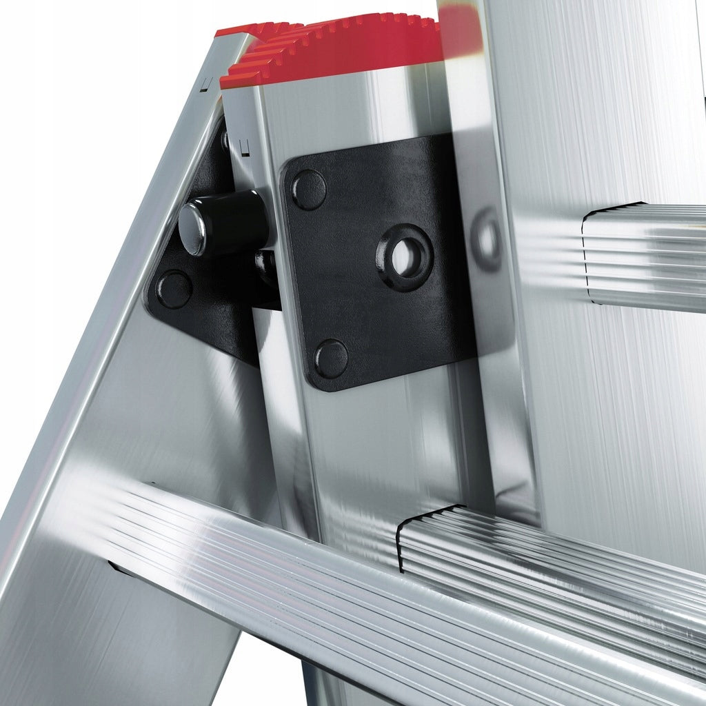Drabina Aluminiowa na schody PRO + GRATIS Wielofunkcyjna 3x14