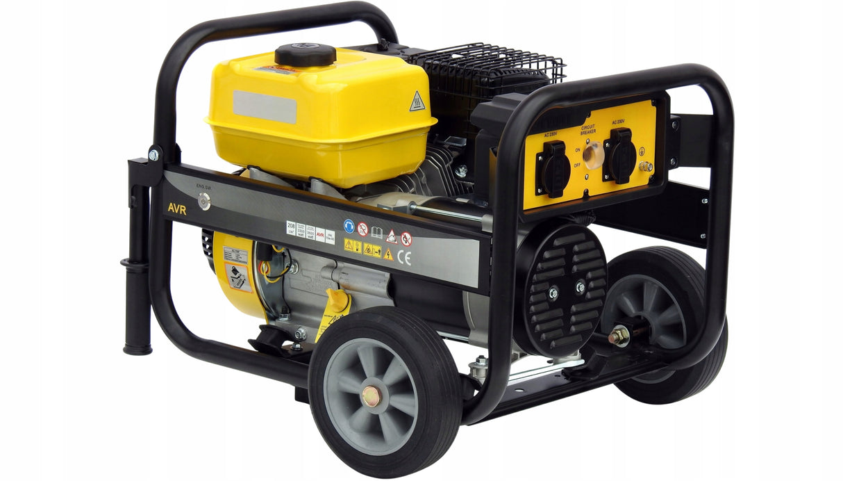 Generator Prądu Agregat Prądotwórczy 3,6W AVR Prądnica Miedziana Prezent