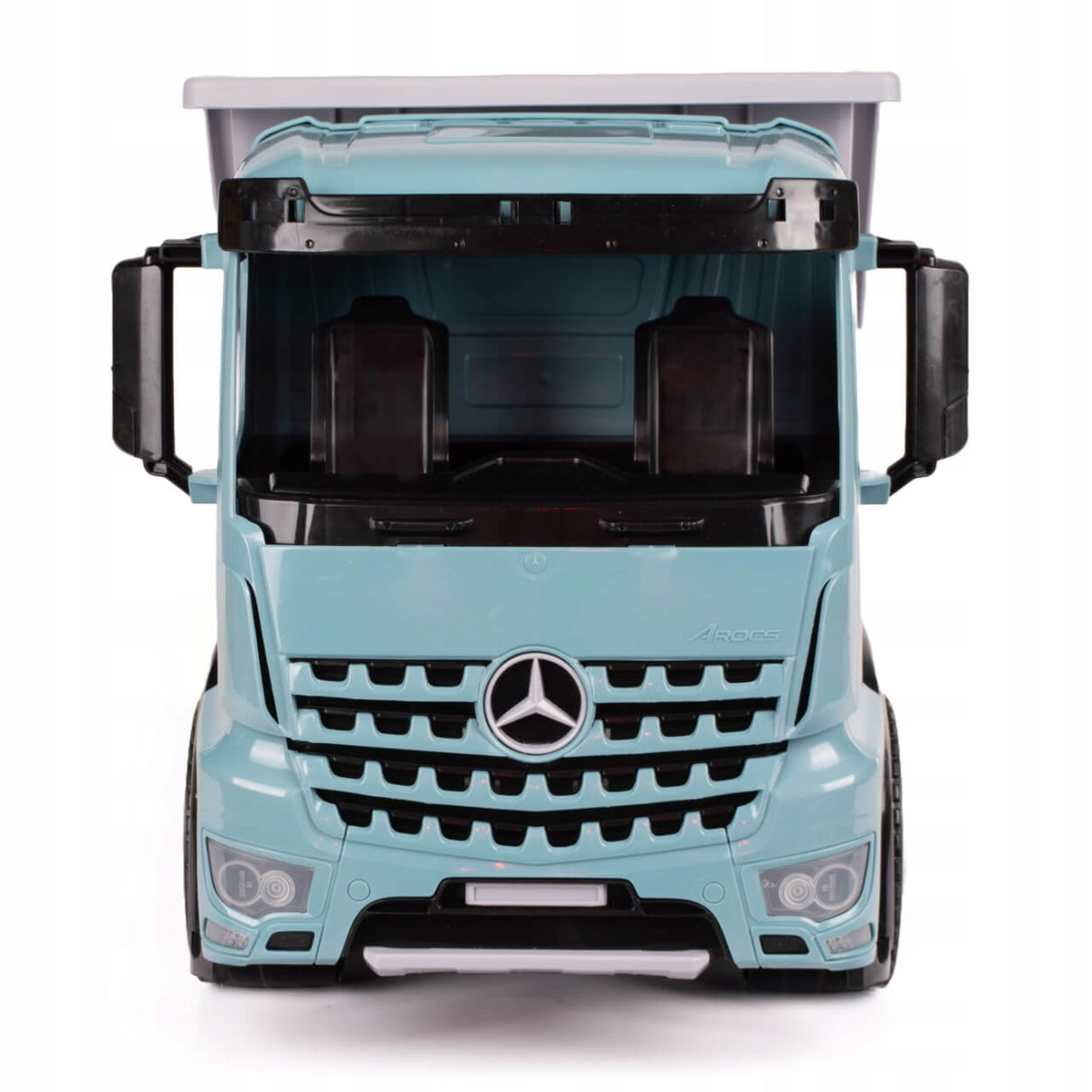 Wywrotka Mercedes Gigant Auto Zabawka XXL 67 cm 150 KG 3+ Niebieska