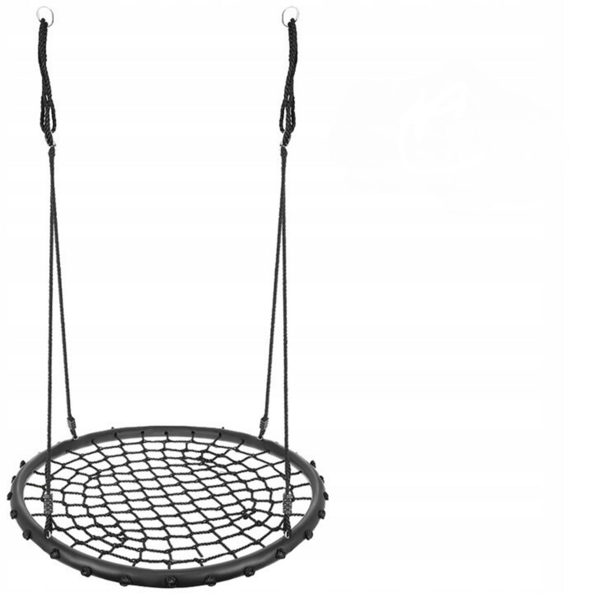 Huśtawka Bocianie Gniazdo Ogrodowa dla Dzieci XXL 100cm 150kg Stelaż Duża