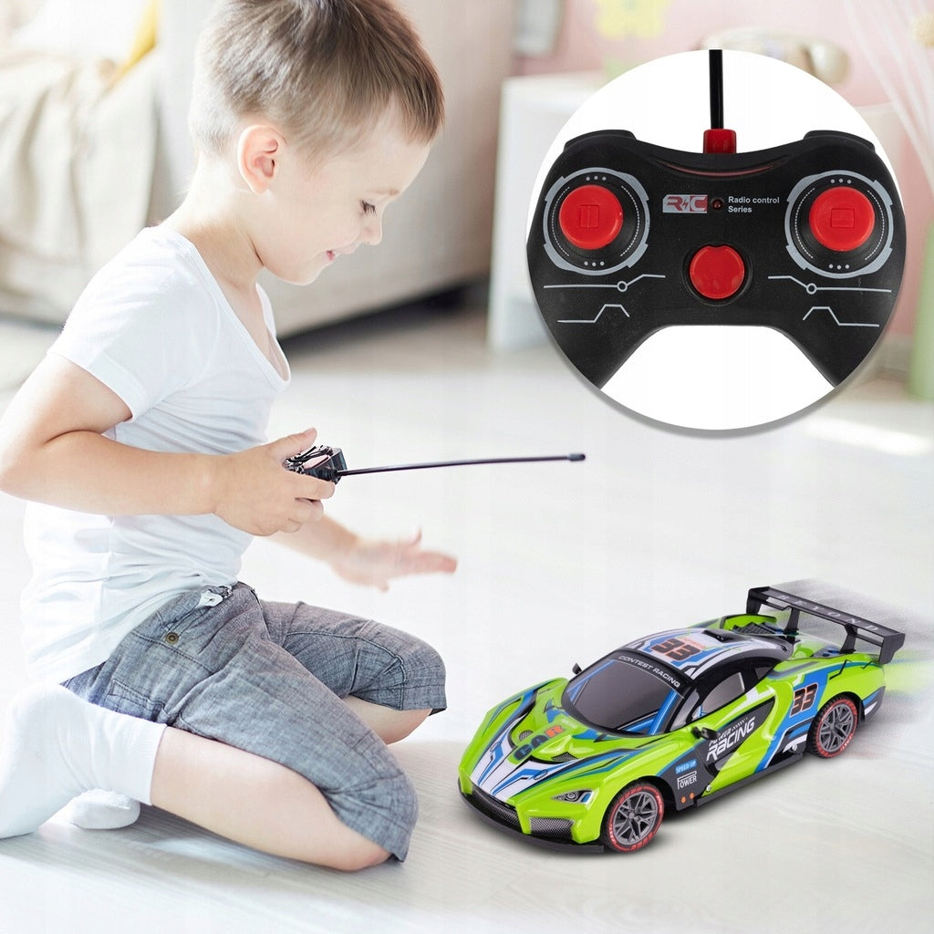 Samochód Zdalnie Sterowany RC 1:12 Podświetlanie LED Auto na Pilota