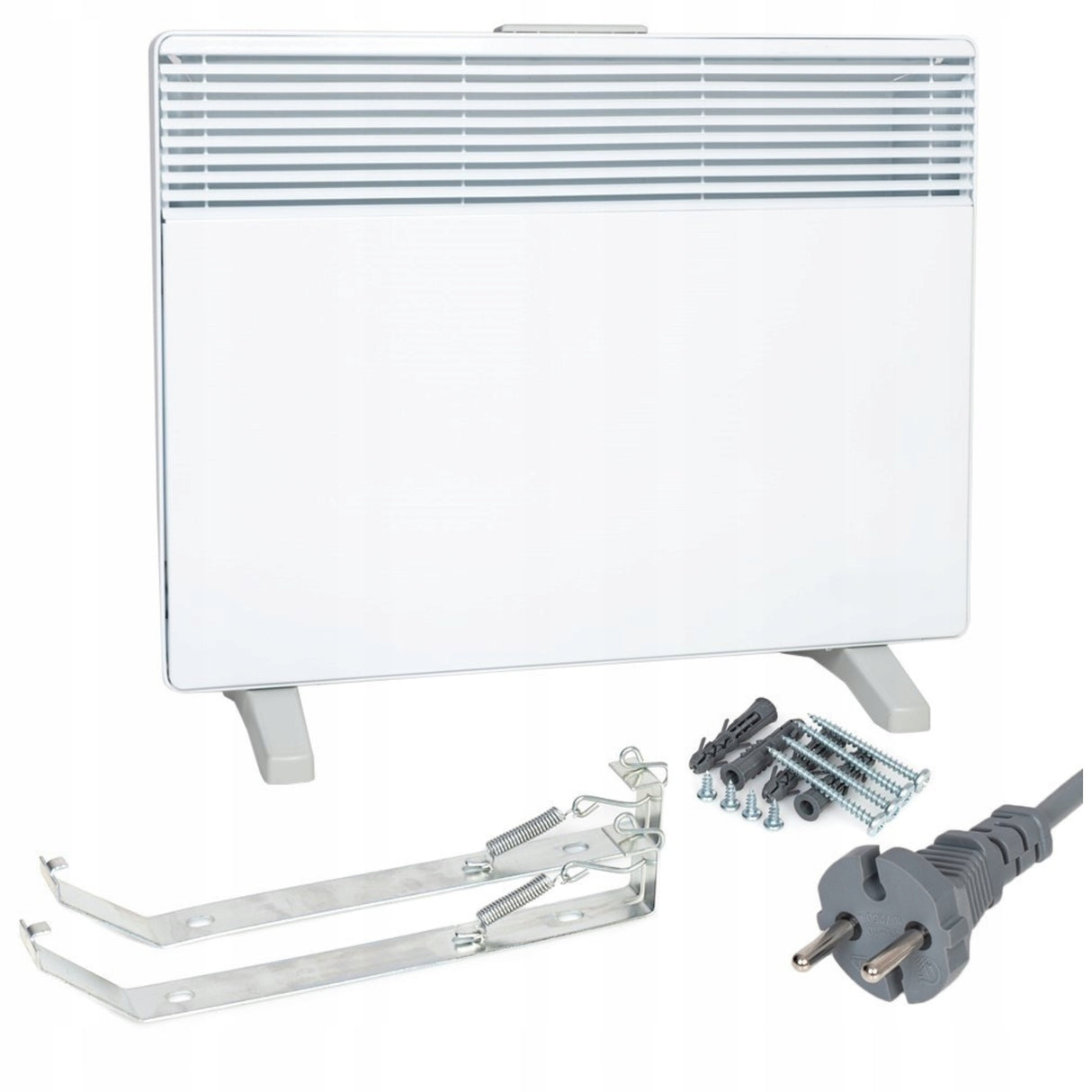 Grzejnik Energooszczędny Konwektorowy Przenośny Biały 1500 W Elektryczny