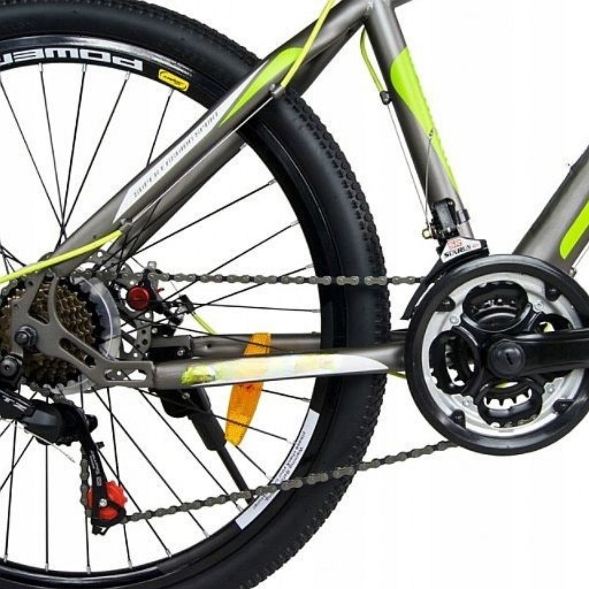 Rower Górski Shimano 21 Biegów 2xTarcze Rama 18" Cali ZIELONY Koło 26" Cali
