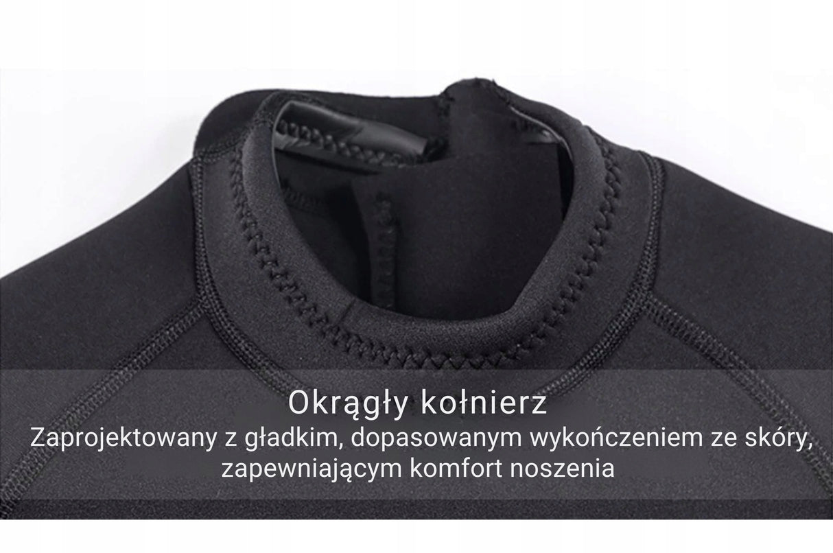 Kombinezon Neoprenowy Męski Jednoczęściowy do Nurkowania Pływania 3mm 3XL