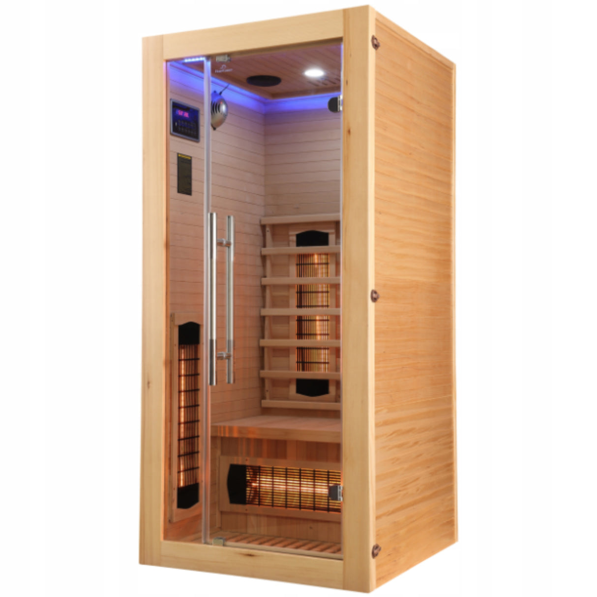 Sauna Jednoosobowa Infrared Naturalna na 1 Osobę Domowe Spa Aurora Heat