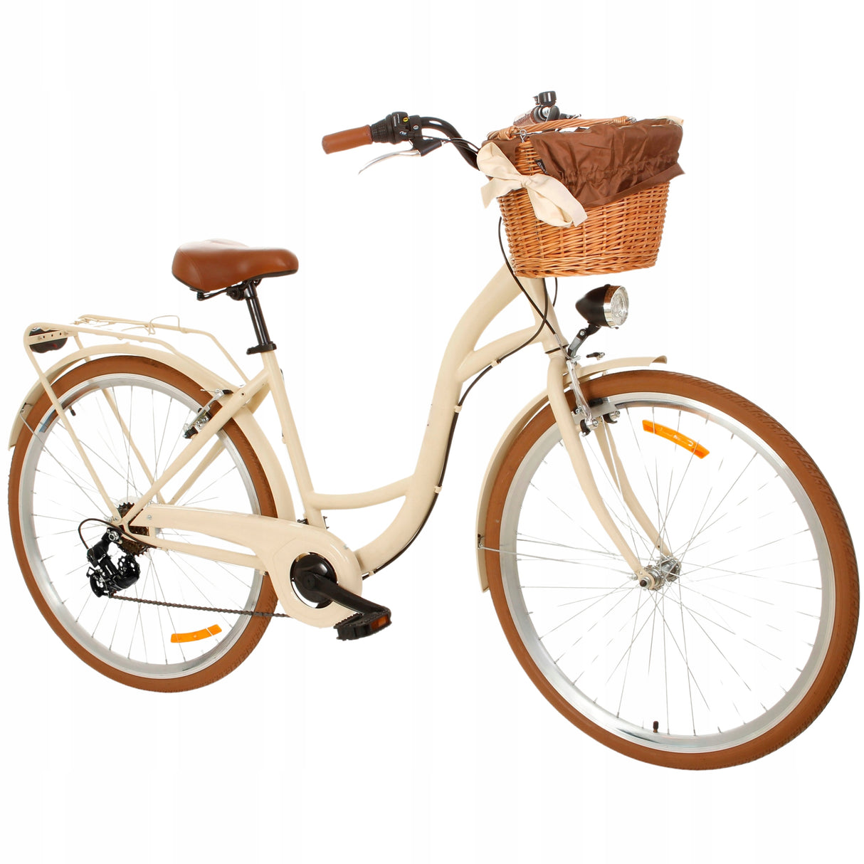 Rower Miejski Damski Lekki Damka SHIMANO 7 WARIANTY Koło 28" Cali