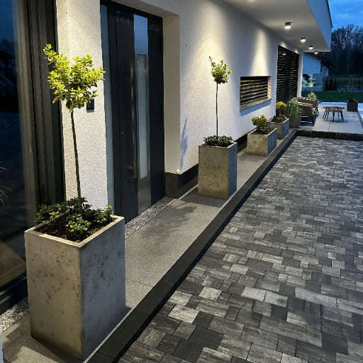Donica Betonowa MROZOODPORNA Beton Architektoniczny 70kg | 40x40x40| Poves