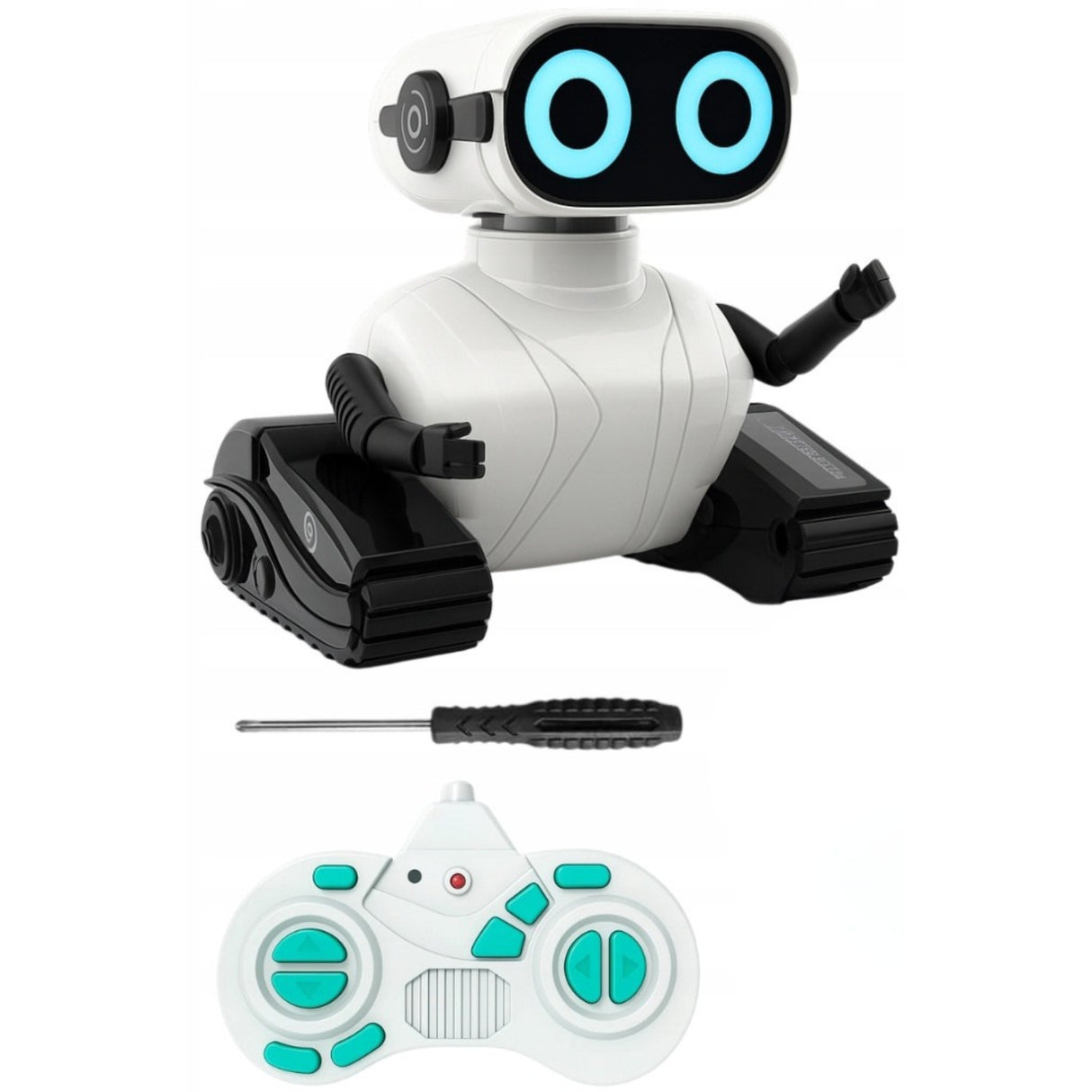 Robot Zdalnie Sterowany Jeżdżący z Dźwiękiem i LED Prezent 6+ Interaktywny