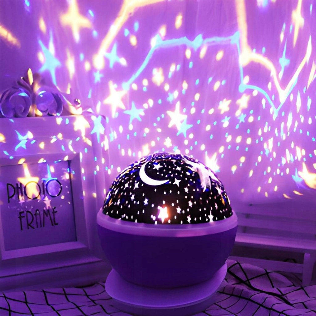 Lampka Nocna Projektor Gwiazd Nieba Rzutnik 2w1 XL! Super Prezent Na Święta