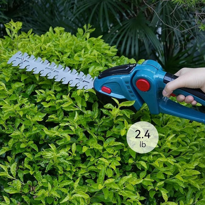 Nożyce Akumulatorowe do Żywopłotu Trawy Krzewów Mocne 2w1 24V+1 X AKU