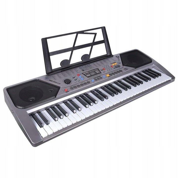 KEYBOARD Prezent Dla Dzieci Organy Pianino Klawisze + Mikrofon + RADIO!
