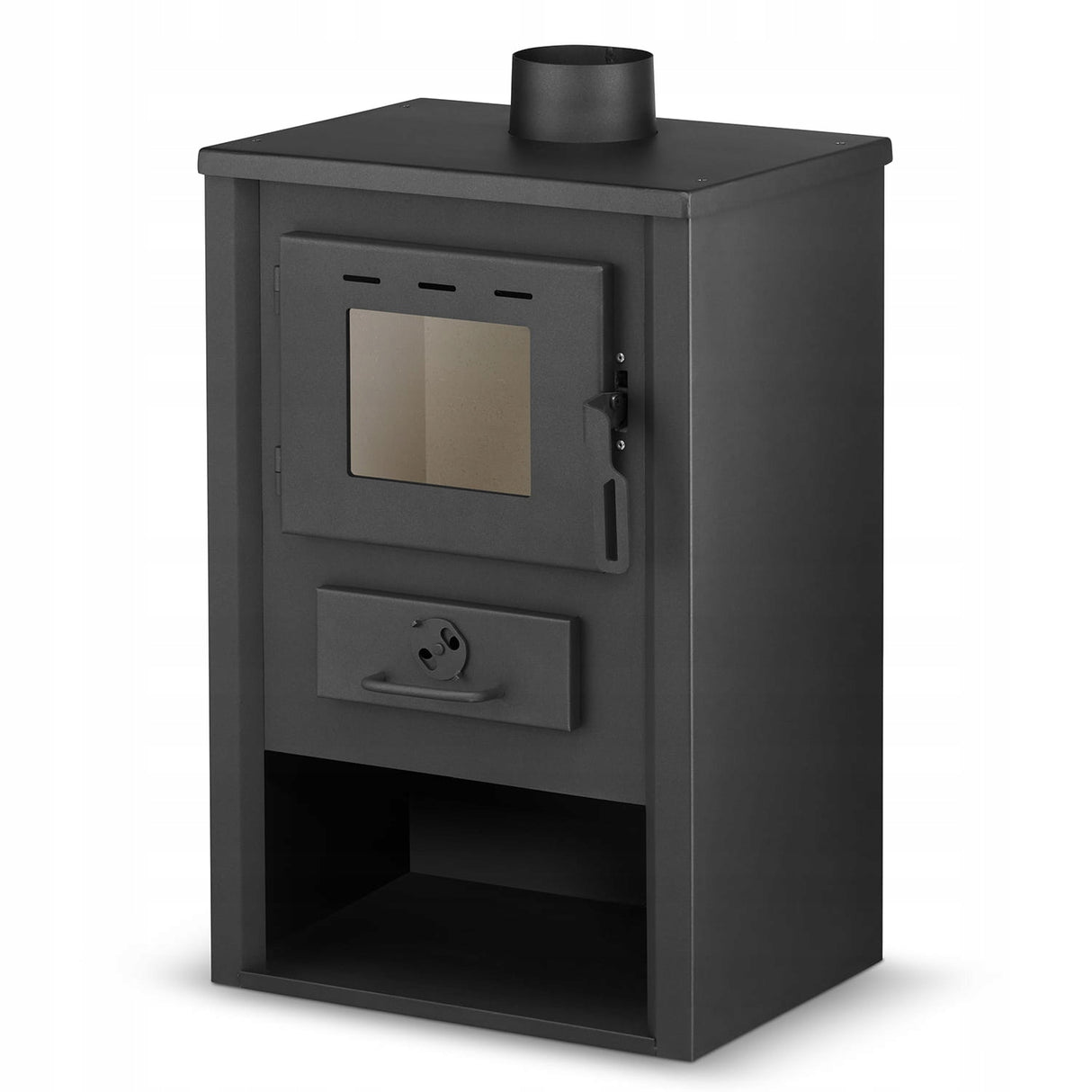 Piec Stalowy Kominek Wolnostojący Koza Moc Maksymalna 12kW Nominalna 9,7kW
