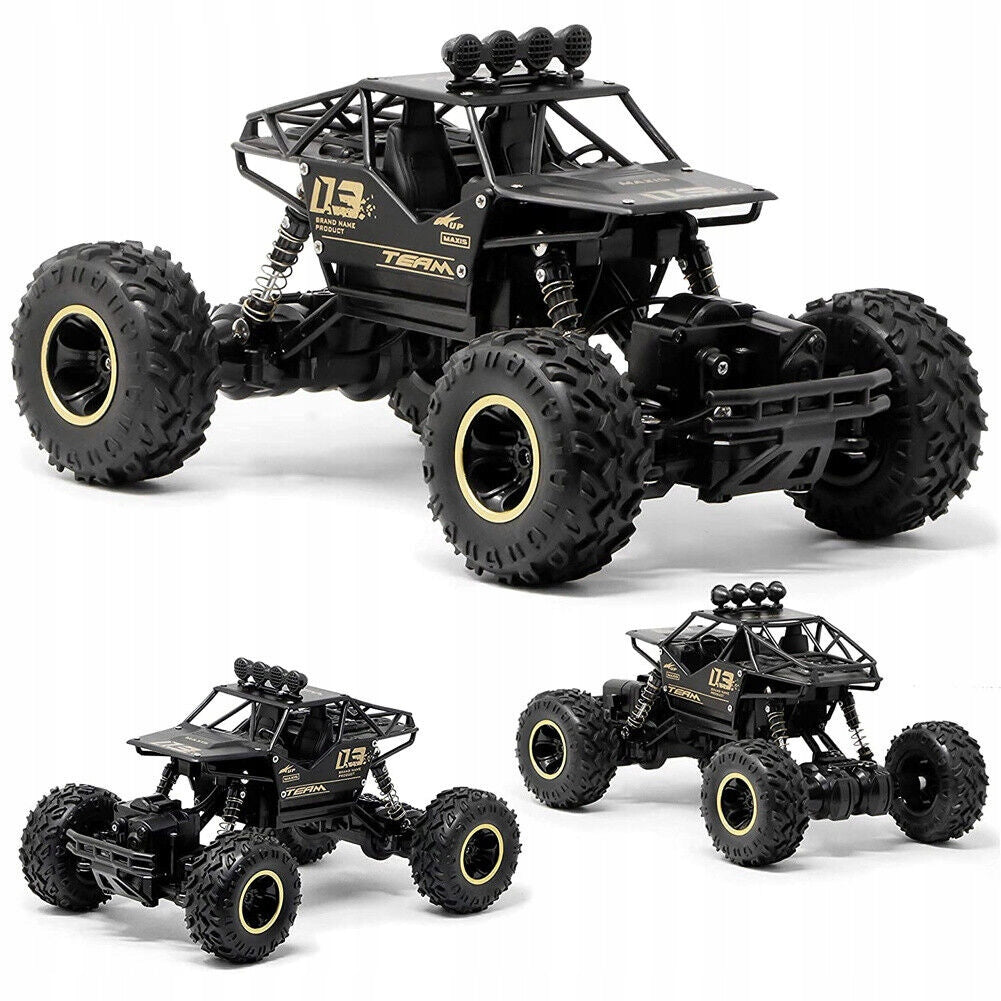Samochód Zdalnie Sterowany Auto RC Terenowy Metal + 2 Akumulatory 4x4