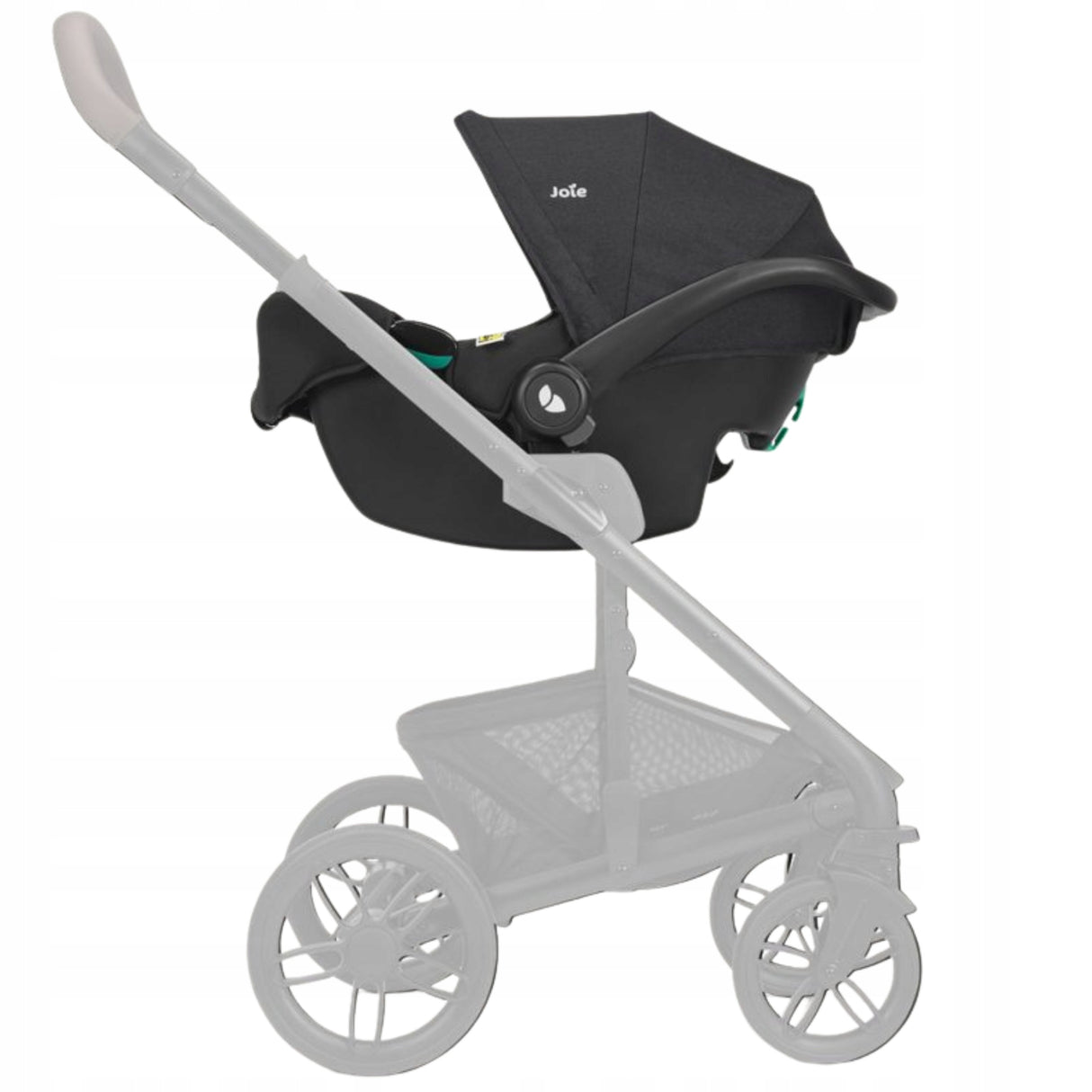 Fotelik Samochodowy Nosidełko dla Dziecka Prezent Czarny 0-13 KG Do 75 cm