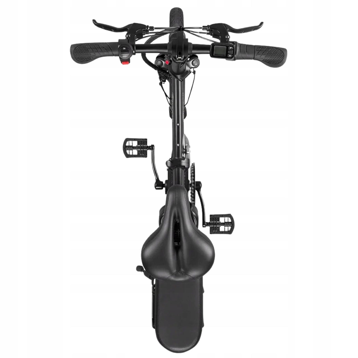 Rower Elektryczny Miejski Czarny 250W 7.5Ah 48V 25km/h Koło 14" Cali