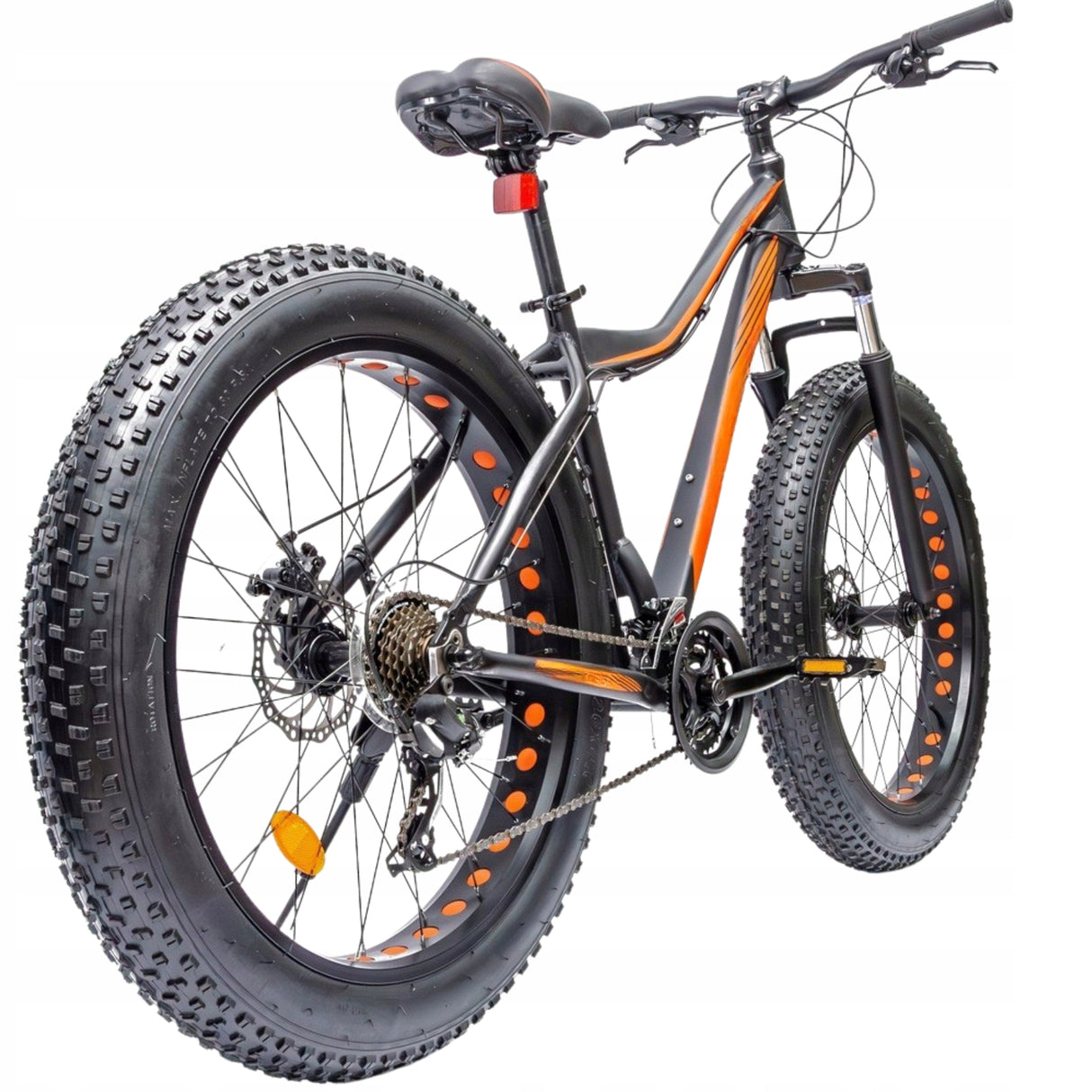 Rower Terenowy Fatbike Shimano Szerokie Opony 26"Cali Amortyzacja Aluminium