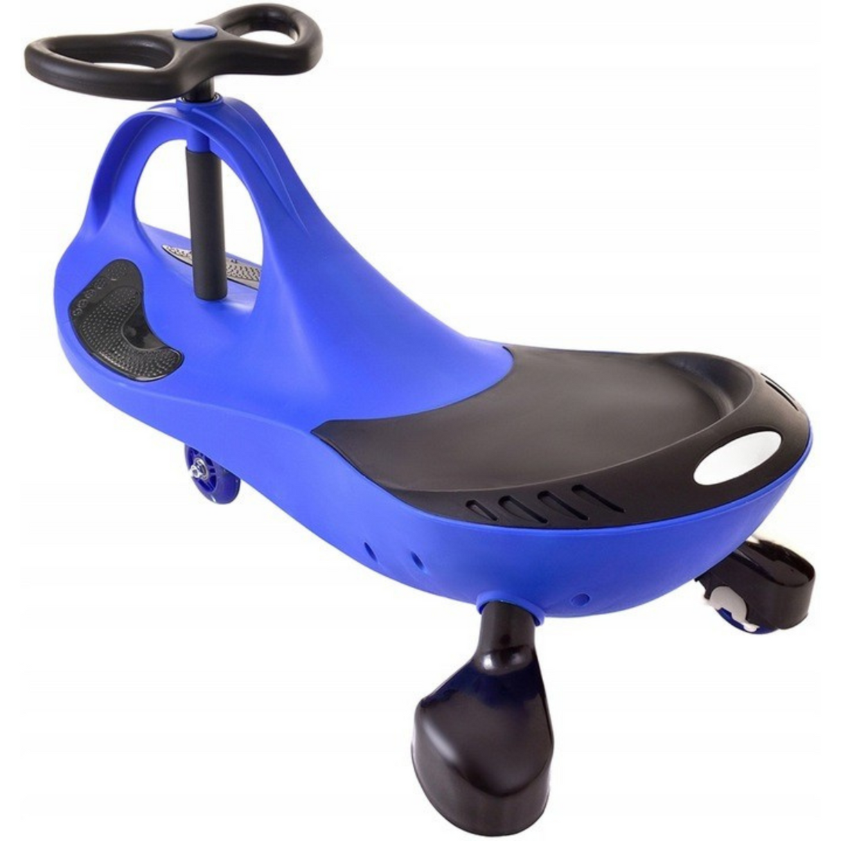 Jeździk Grawitacyjny Świecące Kółka Led Niebieski+ Gratis Stabilny Do 30 Kg